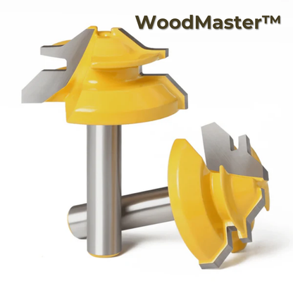 WoodMaster™ 45° Lock Miter Router Bit - 1/2" Shank