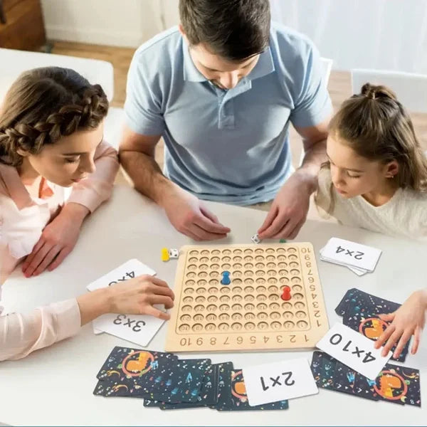 Wooden Montessori Math Operations Board Game