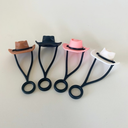 Silicone Cowboy Hat Straw Covers Cap